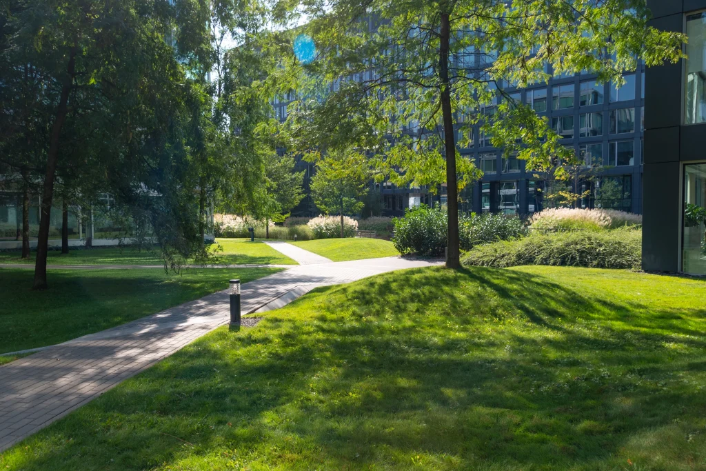 smart green spaces in facilities