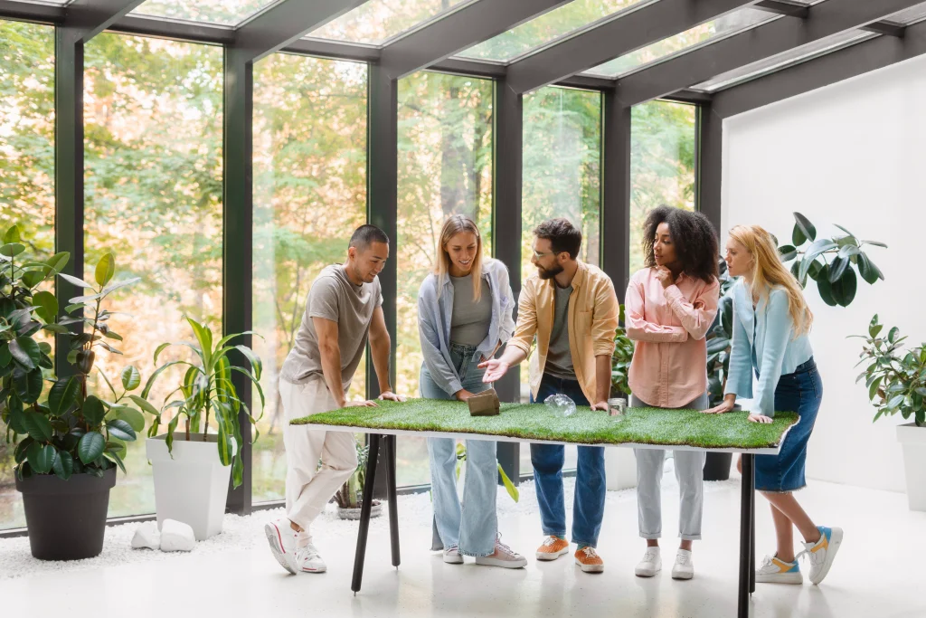 green spaces in facilities can improve productivity