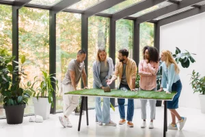 green spaces in facilities can improve productivity