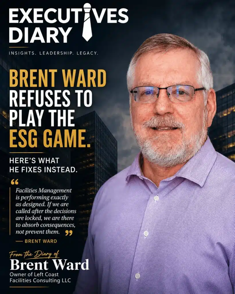 Brent Ward Refuses to play the ESG Game